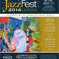 2014 jazzfest Poster for CityPulse